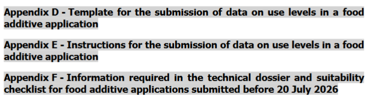 EU,Food,Guidance,Additive,Export,2026