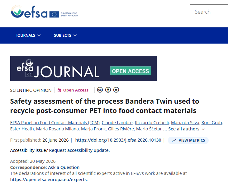 EU,Food,Ingredient,FCM,Safety,Contact,EFSA