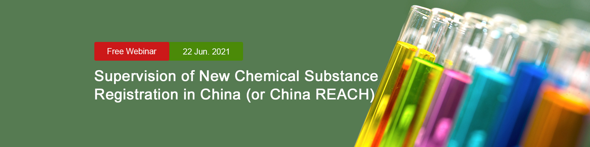 Chemical,Substance,Registration,China,New,Supervision,Webinar
