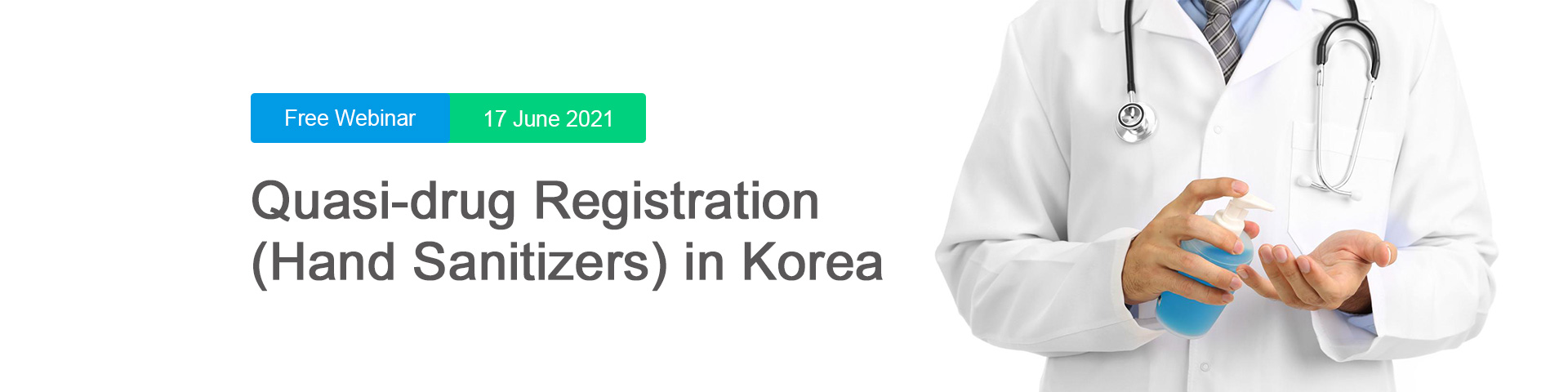 Quasi-drug,Webinar,Free,Registration,Hand,Sanitizer,Korea