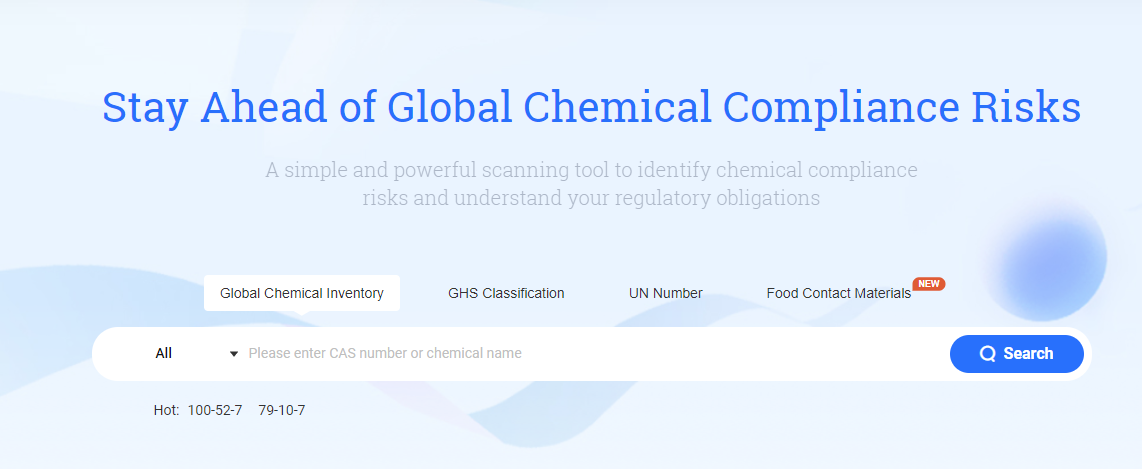 Chemradar Global Chemical Inventory Updates