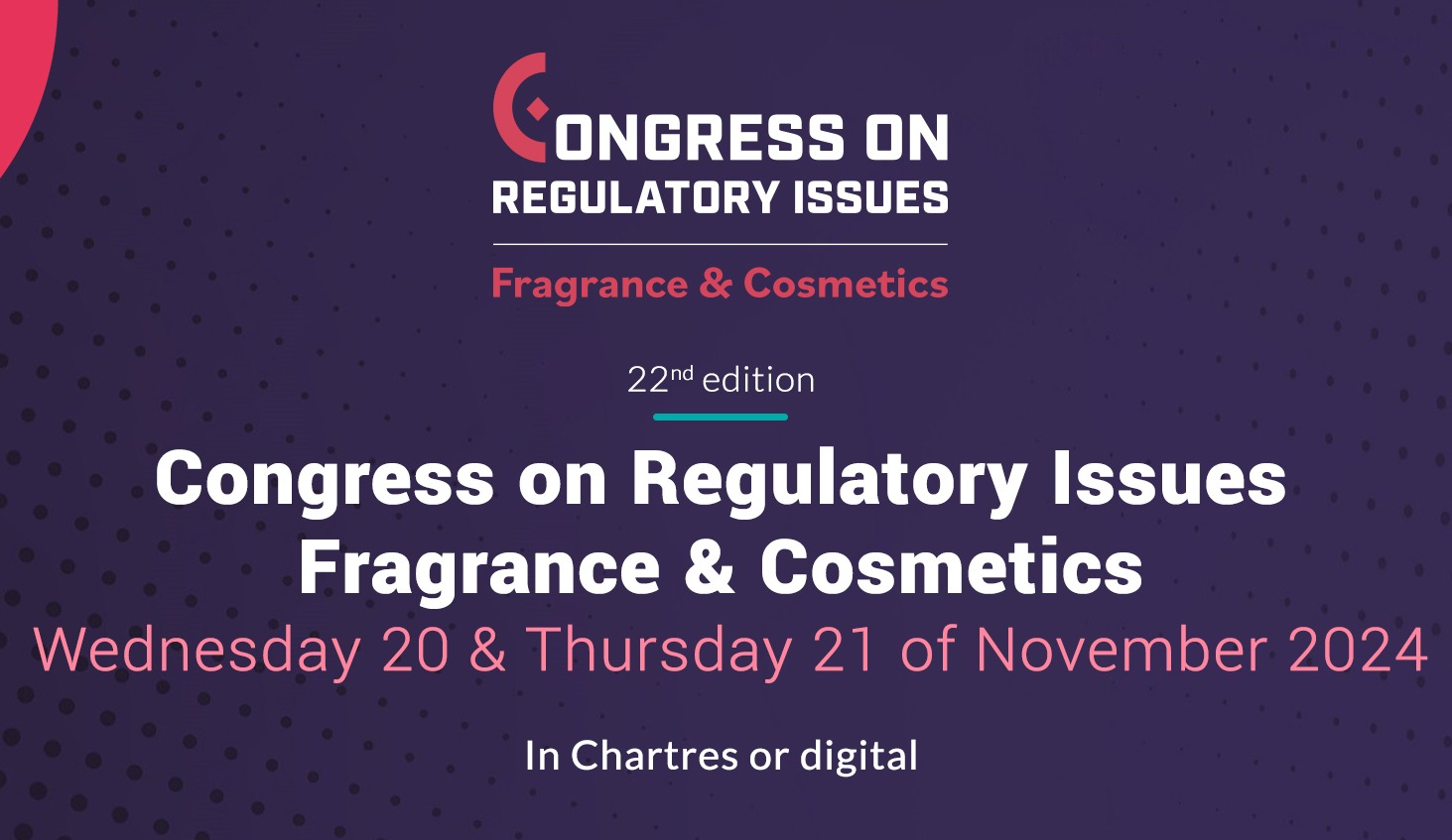 CIRS Group Invited to Attend the 22nd Congress on Regulatory Issues-Fragrance & Cosmetics