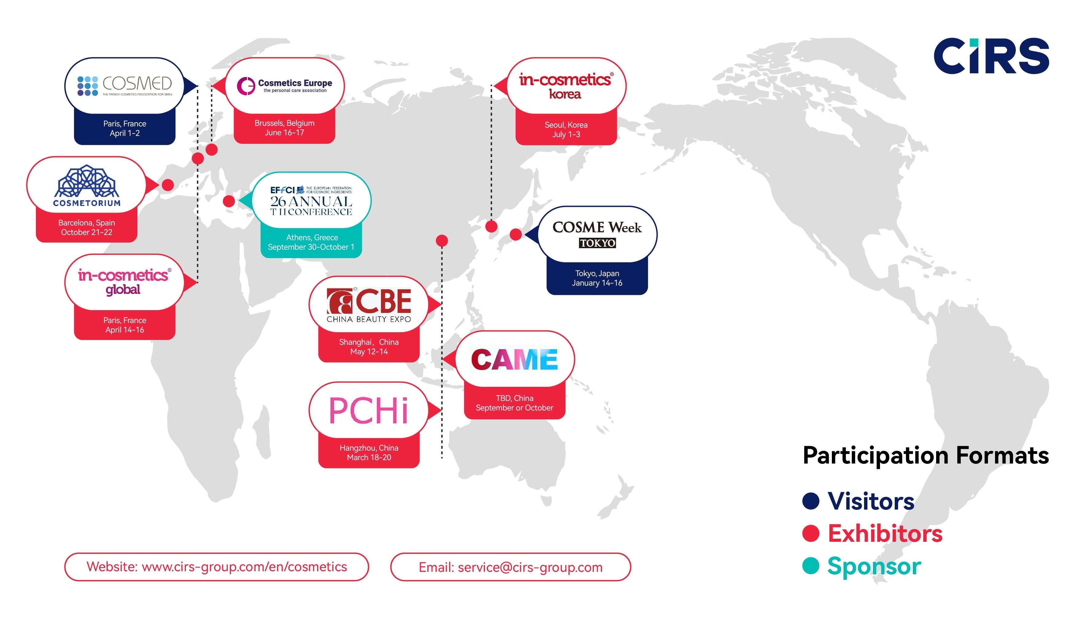 Meet Our Cosmetics Regulatory Team at Global Industry Events in 2026