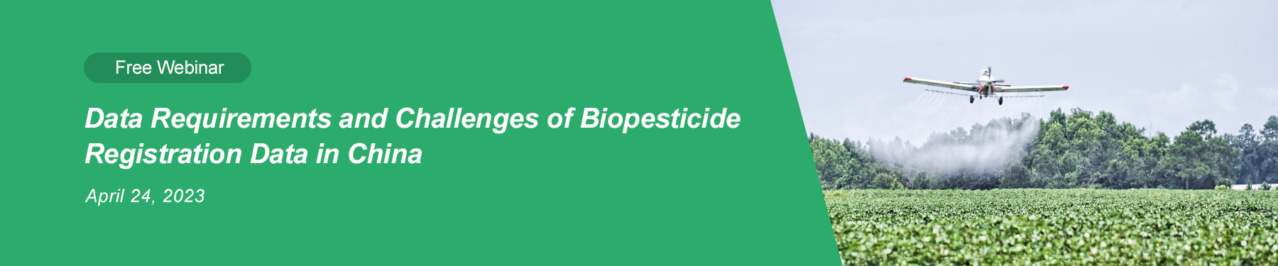 Free,Webinar,Pesticide,Biopesticide,Registration,Requirements,China