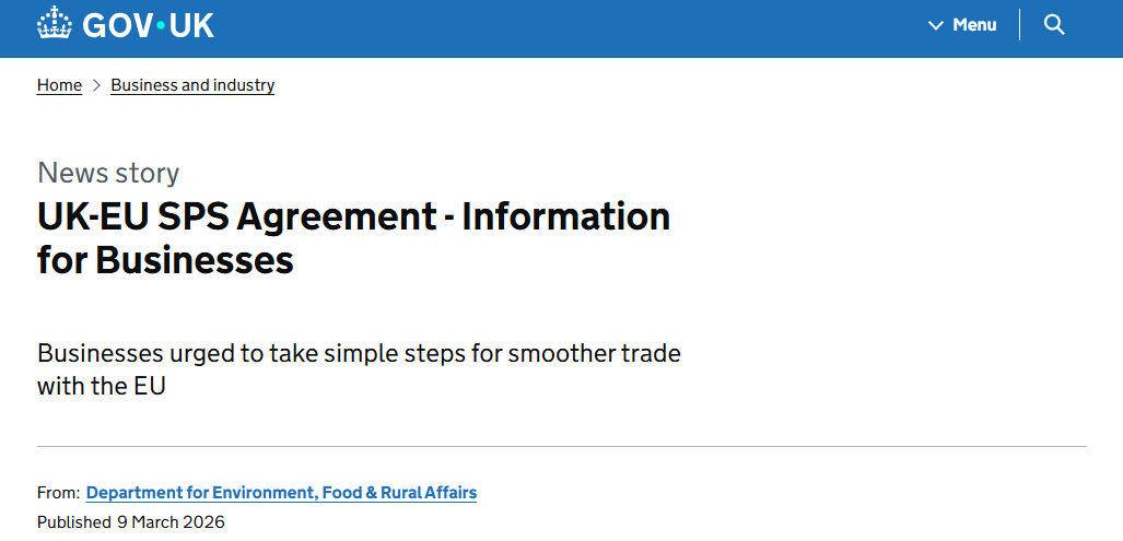 英国,欧盟,SPS体系,新型食品,Novel Food,英欧双重申报