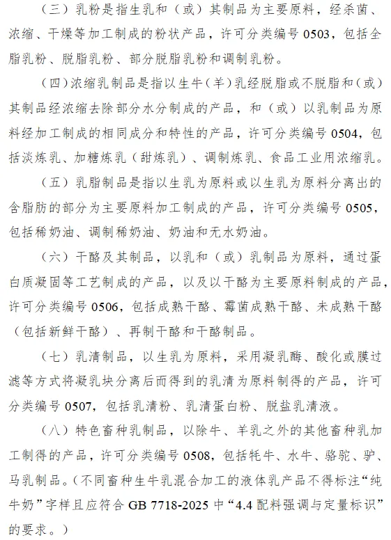 市场监管总局,乳制品生产,许可审查,细则,征求意见稿